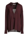 Philosophy Di Lorenzo Serafini Woman Top Camel Size 8 Polyester, Wool, Elastane In Brown