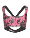Philosophy Di Lorenzo Serafini Embroidered Surface Polyester Top In Pink