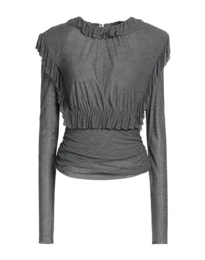 Philosophy Di Lorenzo Serafini Woman Top Grey Size 8 Modal