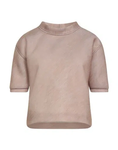 Philosophy Di Lorenzo Serafini Woman Top Khaki Size M Polyester, Elastane In Brown