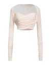 Philosophy Di Lorenzo Serafini Woman Top Light Pink Size 6 Polyamide In Pink