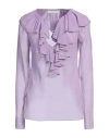 Philosophy Di Lorenzo Serafini Woman Top Lilac Size 8 Polyester In Purple