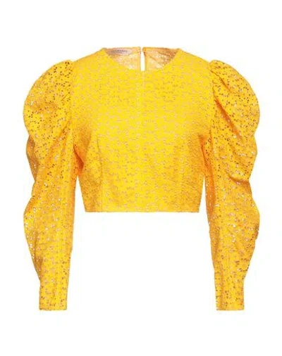 Philosophy Di Lorenzo Serafini Woman Top Mandarin Size 8 Polyester, Cotton