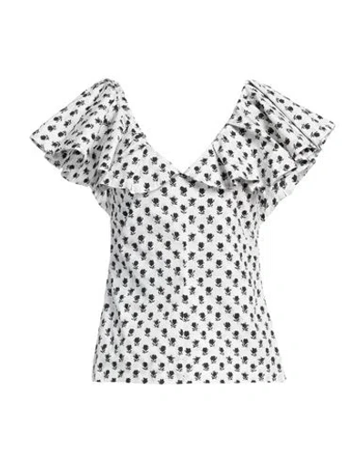 Philosophy Di Lorenzo Serafini Woman Top White Size 8 Cotton