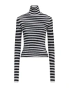 Philosophy Di Lorenzo Serafini Mohair Striped Knitted Sweater In Off White