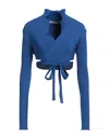 Philosophy Di Lorenzo Serafini Wrap Cardigans In Bright Blue