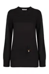 Philosophy Di Lorenzo Serafini Women's Luxe Wool-cashmere Blend Jumper In Black