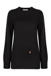 Philosophy Di Lorenzo Serafini Women's Luxe Wool-cashmere Blend Jumper In Black