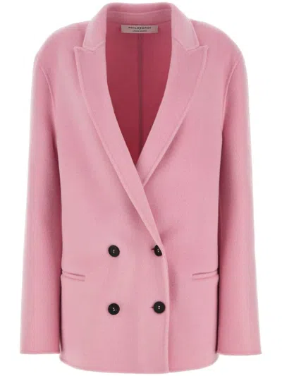 PHILOSOPHY DI LORENZO SERAFINI WOOL BLAZER