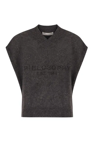 PHILOSOPHY DI LORENZO SERAFINI PHILOSOPHY DI LORENZO SERAFINI WOOL BLEND SWEATER