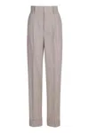 Philosophy Di Lorenzo Serafini Sophisticated Wool Trousers For Women In Gray