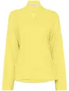 Philosophy Di Lorenzo Serafini Wrap Blouse In Yellow