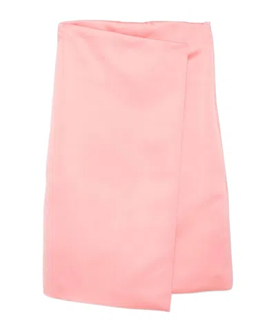 PHILOSOPHY DI LORENZO SERAFINI WRAP MINI DRESS
