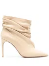 Philosophy Di Lorenzo Serafini X Malone Souliers Francesca 100mm Boots In Neutrals
