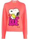 Philosophy Di Lorenzo Serafini X Peanuts™ Cartoon Jumper In Red