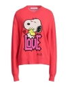 Philosophy Di Lorenzo Serafini X Peanuts Woman Sweater Red Size 8 Wool, Cashmere In Red
