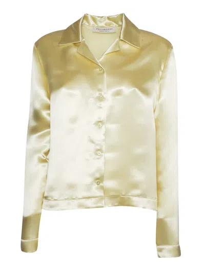 PHILOSOPHY DI LORENZO SERAFINI YELLOW SHIRT