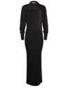 Philosophy Di Lorenzo Serafini Scoop Back Long Knitted Dress