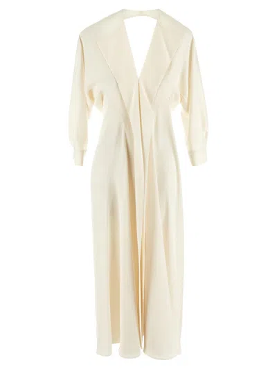 Philosophy Di Lorenzo Serafini Dress Woman In Ivory