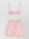 Philosophy Di Lorenzo Serafini Embroidered Stripes Poplin Set