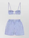 Philosophy Di Lorenzo Serafini Embroidered Stripes Poplin Set