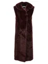 Philosophy Di Lorenzo Serafini Philosophy Extra Long Faux Fur Vest