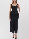 Philosophy Fitted Sleeveless Sweetheart Neckline Top