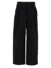 Philosophy Wide Leg Trousers With Cuffed Hem