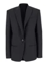 Philosophy Di Lorenzo Serafini Grey Single Breasted Blazer In Grey