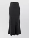 Philosophy Di Lorenzo Serafini High Waist Flared Hem Skirt With Seam Detailing