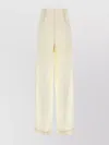 Philosophy Di Lorenzo Serafini High-waisted Wide-leg Trousers Contrast Stitching