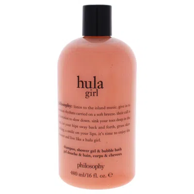 Philosophy Hula Girl By  For Unisex - 16 oz Shampoo, Shower Gel & Bubble Bath In White