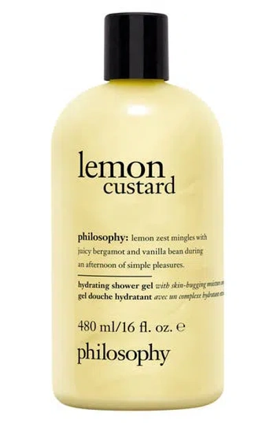 Philosophy Hula Girl Shampoo, Shower Gel & Bubble Bath In Lemon Custard