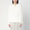 Shop Philosophy Ivory Shirt In Fluid Crêpe