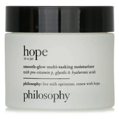 Philosophy Ladies Hope In A Jar Smooth-glow Multi-tasking Moisturizer 4 oz Skin Care 3616301782407 In White