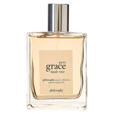 Philosophy Ladies Pure Grace Nude Rose Edp Spray 4.0 oz Fragrances 3614227319172 In White