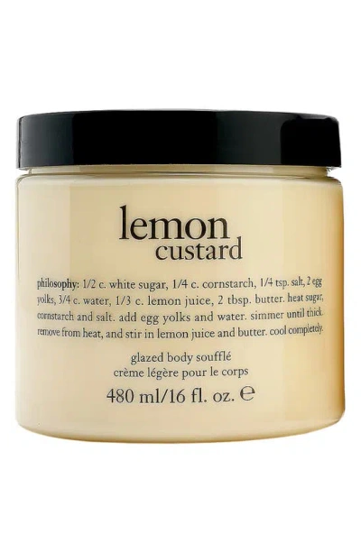 Philosophy Lemon Custard Glazed Body Soufflé Cream In White