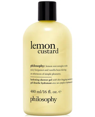 Philosophy Lemon Custard Hydrating Shower Gel In No Color