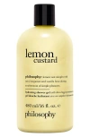 Philosophy Lemon Custard Shampoo, Shower Gel & Bubble Bath In Lemon Custard