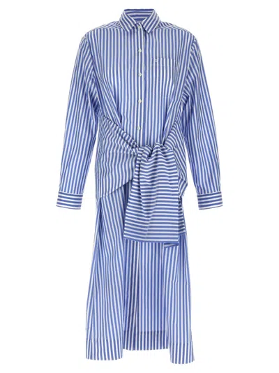 PHILOSOPHY LIGHT BLUE CHEMISIER DRESS