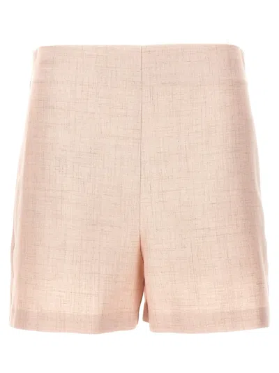 Philosophy Linen Blend Shorts Bermuda, Short Pink