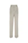 Philosophy Di Lorenzo Serafini Melange Sand Stretch Wool Blend Pant