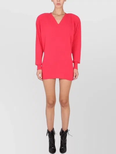 Philosophy Mini Dress Padded Shoulders