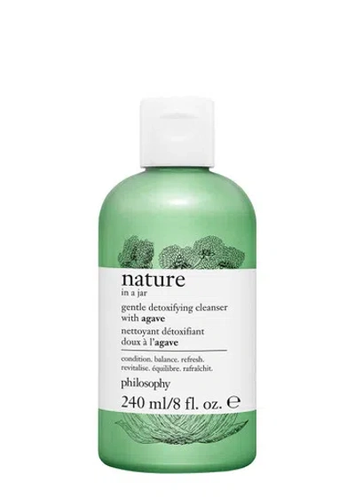 Philosophy Nature In A Jar Gentle Detoxifying Cleanser With Agave 240ml In White