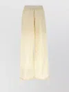 Philosophy Di Lorenzo Serafini Pleated Trousers With Elastic Waistband And Drawstring Hem