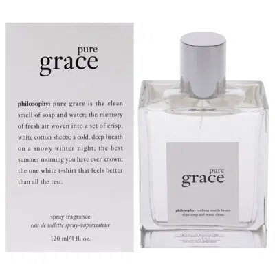 Philosophy Pure Grace By  For Women - 4 oz Edt Spray In White