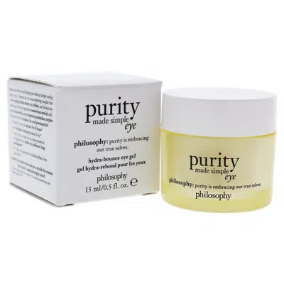 Philosophy Purity Made Simple Eye Gel By  For Ladies - 0.5 oz Eye Gel