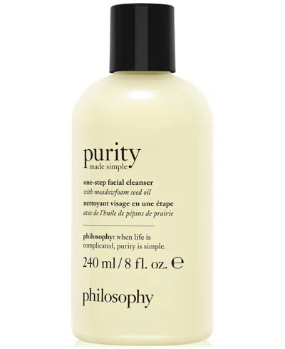 Philosophy Purity Made Simple One-step Facial Cleanser, 8 Oz. In No Color