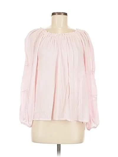 Pre-owned Philosophy Republic Clothing 3/4 Sleeve Blouse In Pink