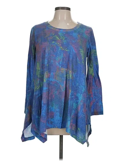 Pre-owned Philosophy Republic Clothing 3/4 Sleeve T-shirt In Blue